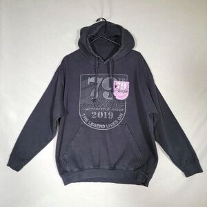 Hot Leathers 2019 79th Annual Sturgis Motorcycle Rally Black Hoodie Size Large
